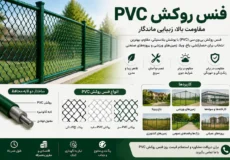 فنس روکش پی وی سی فنس روکش pvc